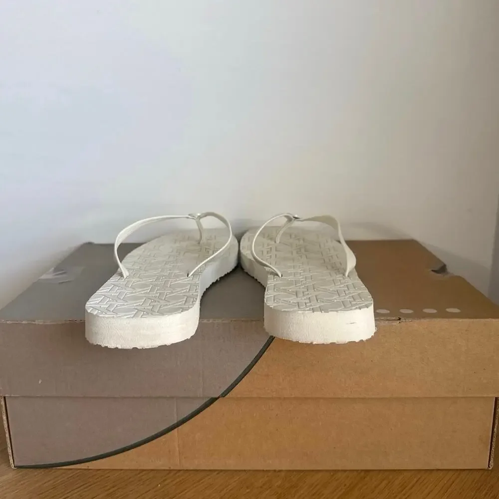Tory Burch Gemini Link Women Slides Flip Flops- SZ 8